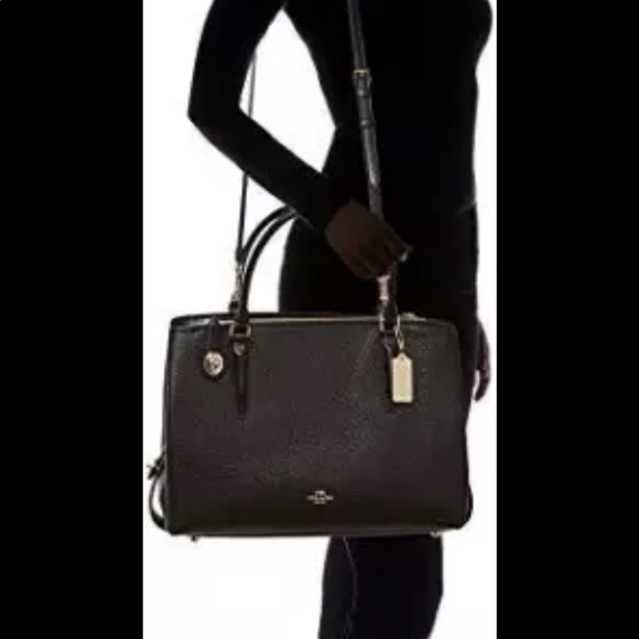 Coach black Brooklyn carryall - Picture 10 of 10